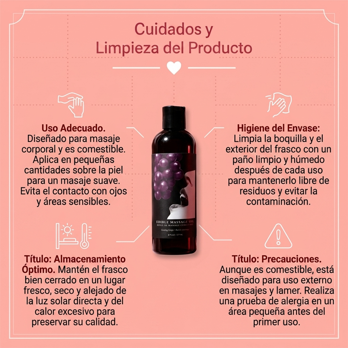 Earthly Body Edible Massage Oil