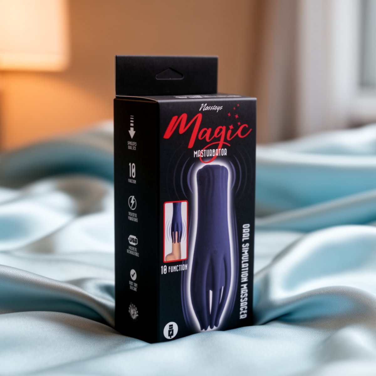 Magic Oral Simulation Masturbator - Purple