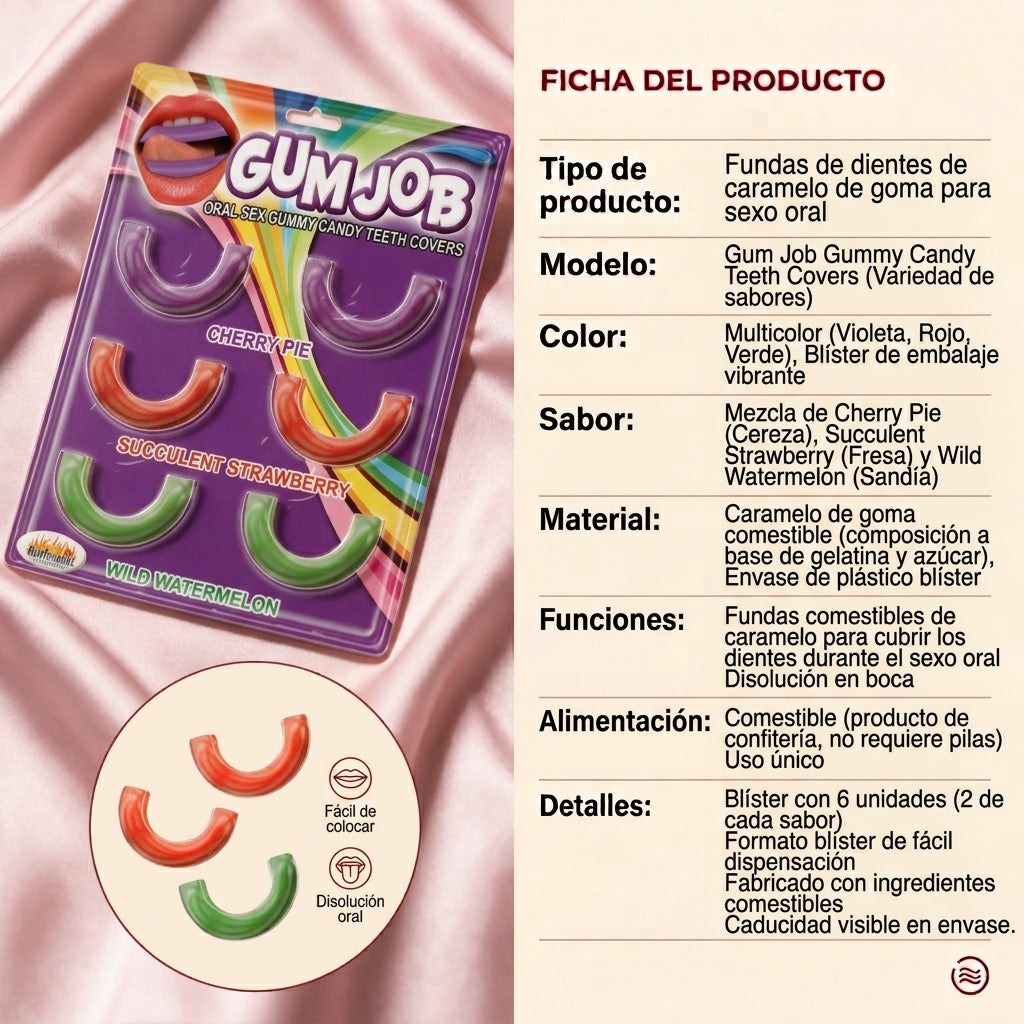 Gum Job Oral Sex Gummy Candy Teeth Covers
