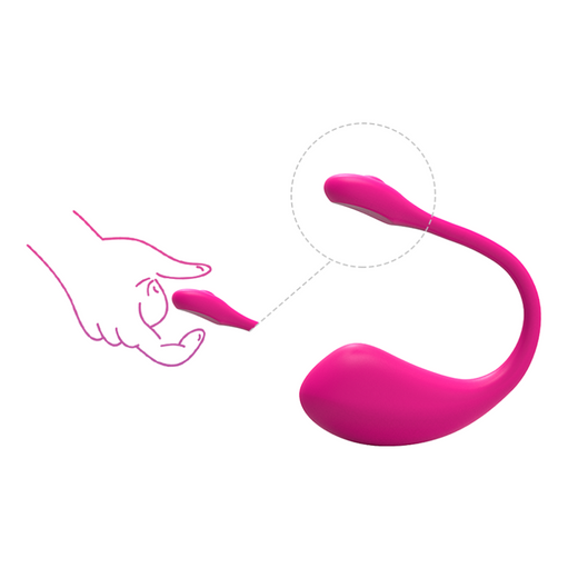 Lovense Lush 2.0 Sound Activated Vibrator - Pink