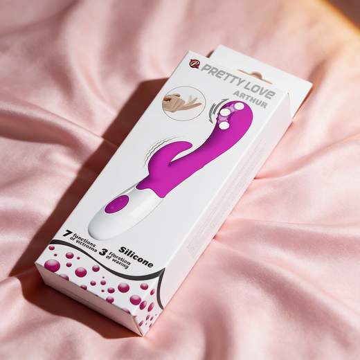 Pretty Love Arthur Come Hither Rabbit - Fuchsia