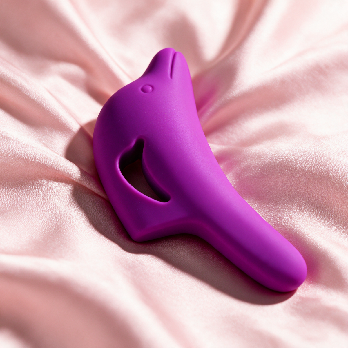 Pretty Love Dolphin Finger Vibe - Purple