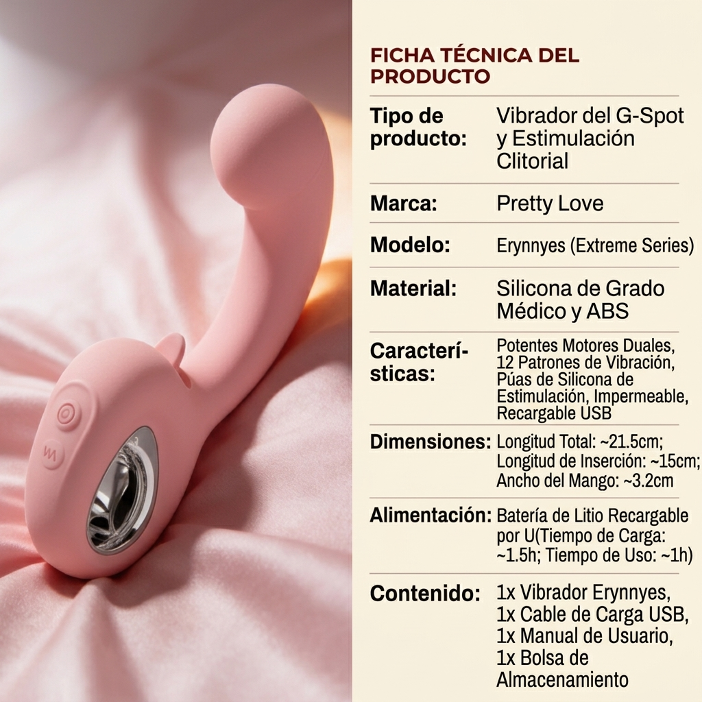 Pretty Love Extreme Series Powerful Vibration - Erynnyes