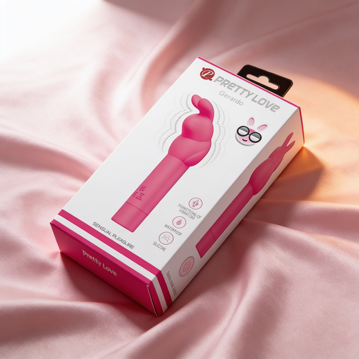 Pretty Love Gerardo Bunny Vibrator - Hot Pink