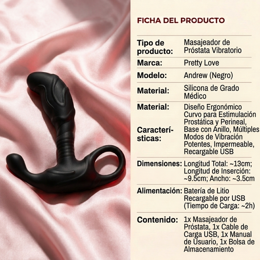 Pretty Love Prostate Massager - Andrew