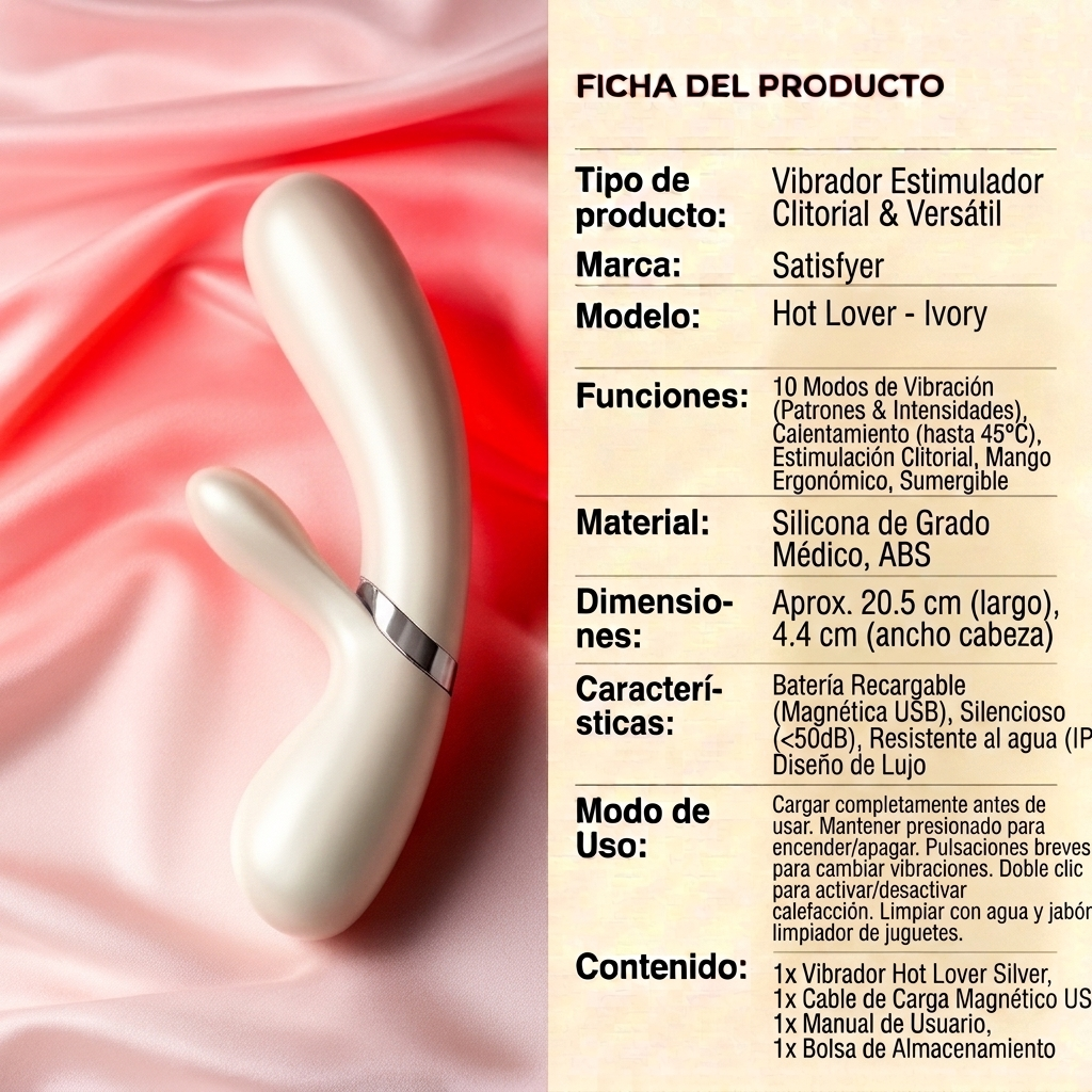 Satisfyer Hot Lover - Silver