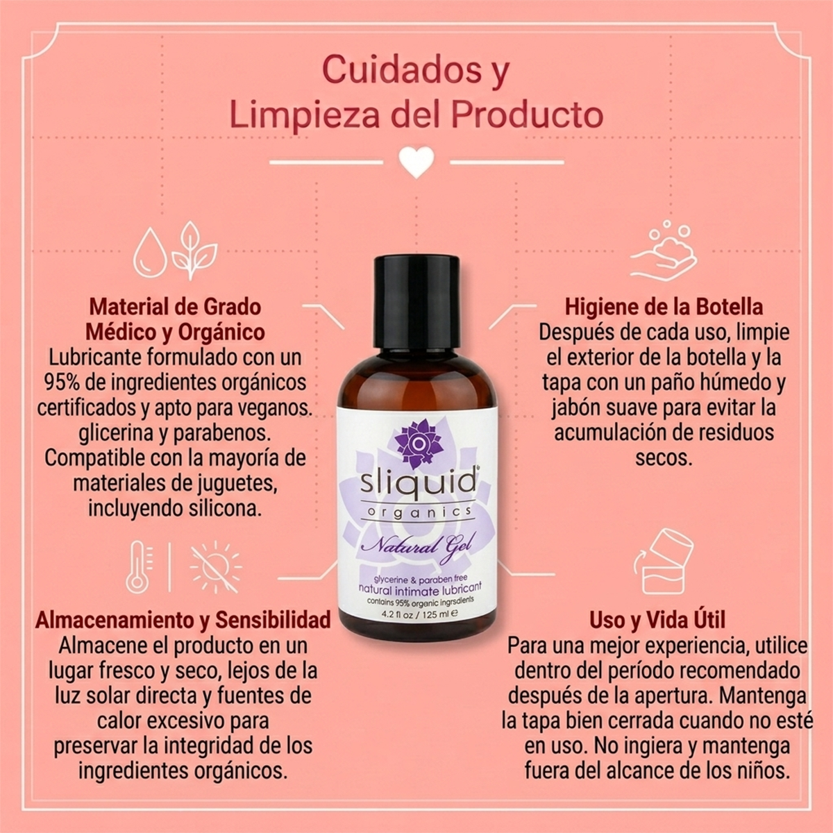 Sliquid Organics Natural Lubricating Gel