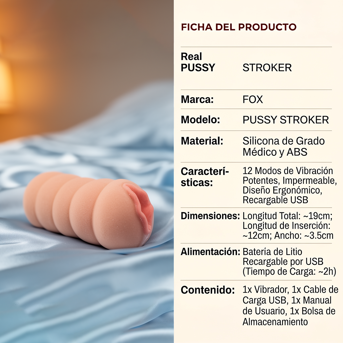 Aidra Fox Pussy Stroker