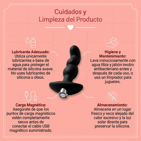 Blush Anal Adventures Platinum Silicone Vibrating Prostate Massager 03 - Black