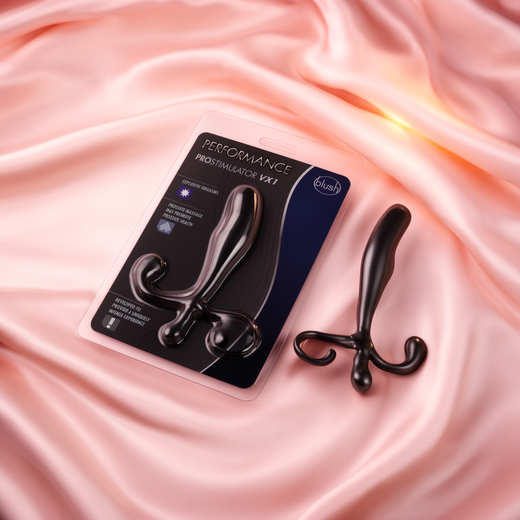 Blush Performance Prostate Massager - Black