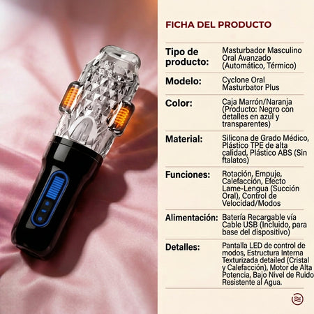 Cyclone Oral Masturbator Plus
