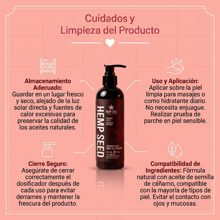 Earthly Body Hemp Seed Massage Lotion