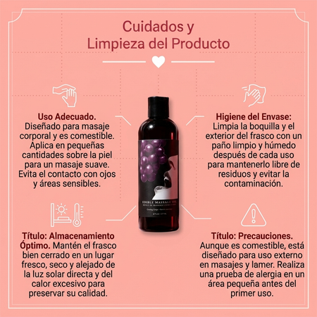 Earthly Body Edible Massage Oil