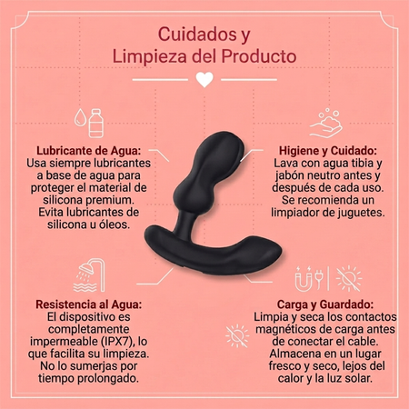 Lovense Edge 2 Flexible Prostate Massager - Black