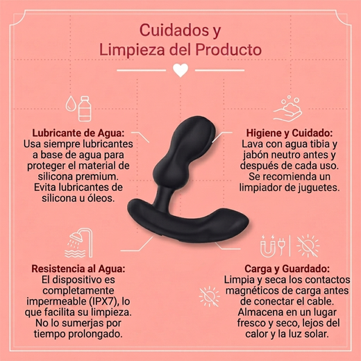 Lovense Edge 2 Flexible Prostate Massager - Black