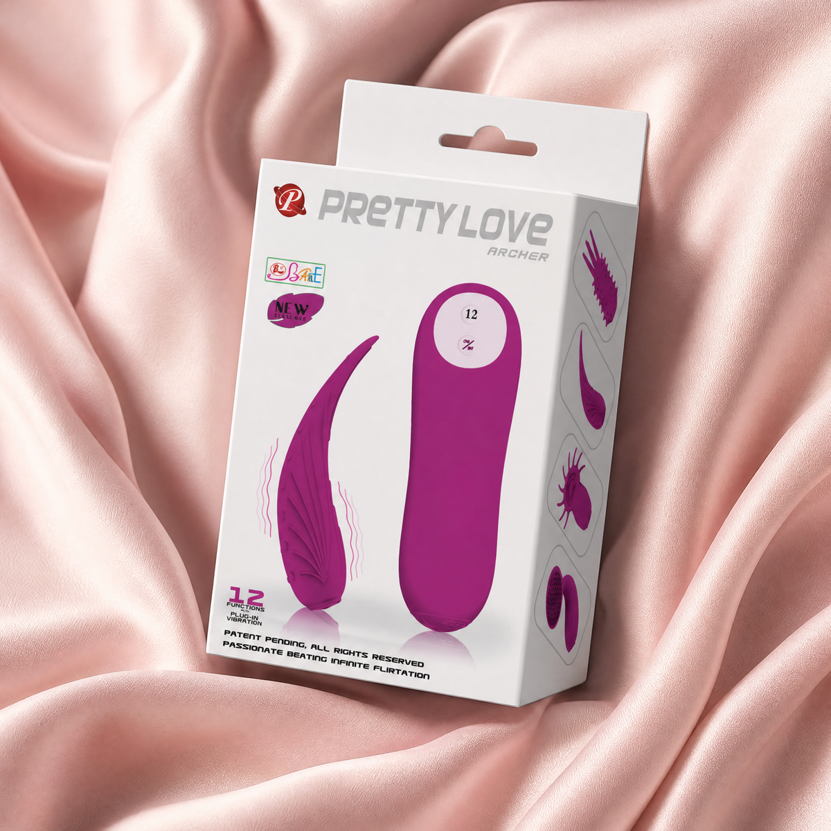 Pretty Love Archer Vibrator - Fuchsia