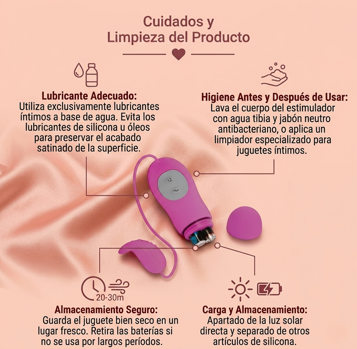 Pretty Love Archer Vibrator - Fuchsia