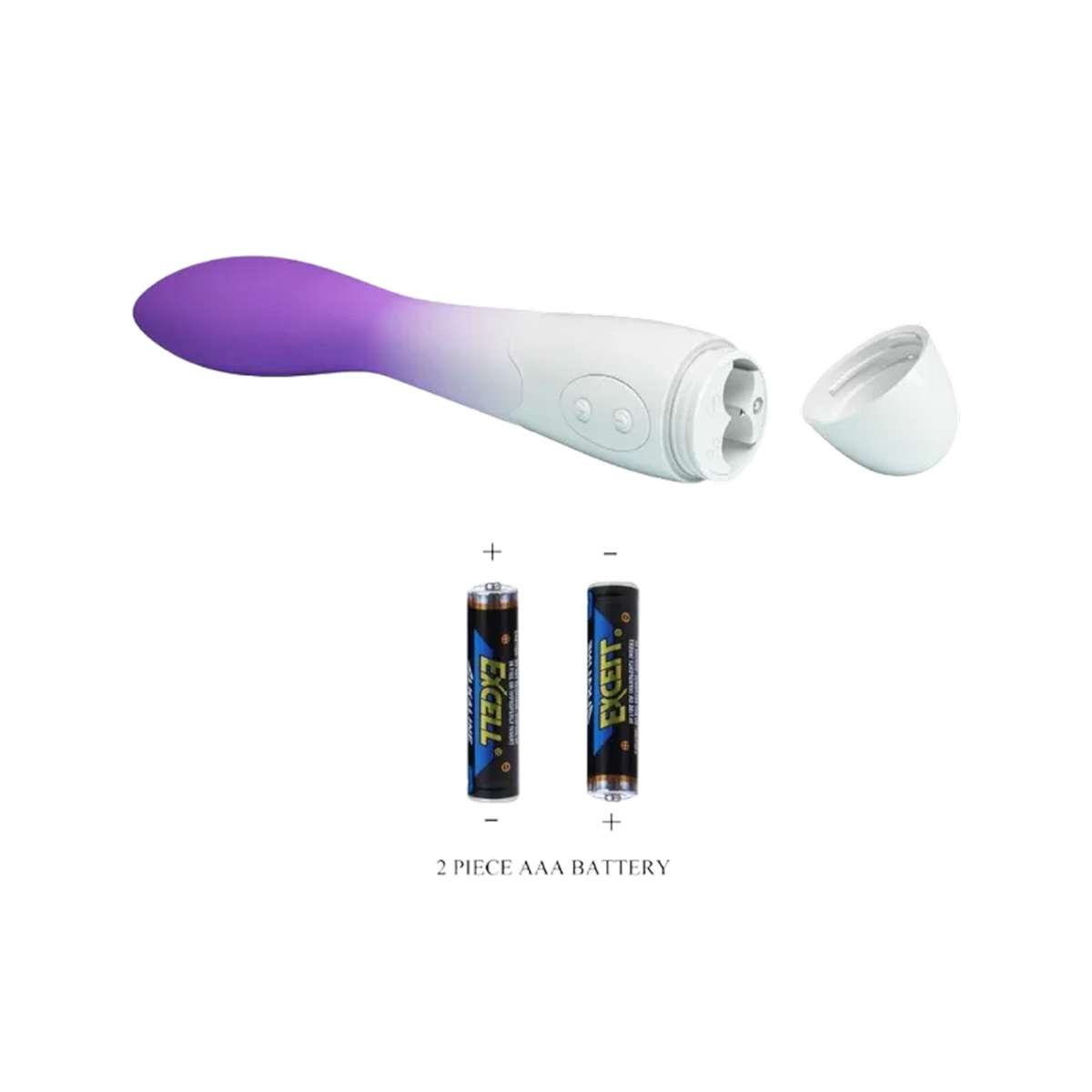 Pretty Love Bishop Vibrator - Purple Ombre