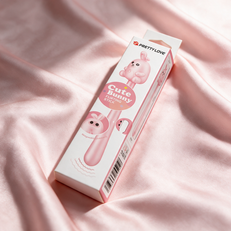 Pretty Love Cute Bunny Flirting Stick - Pink