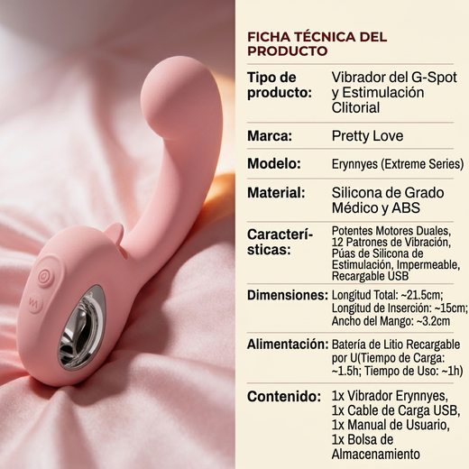 Pretty Love Extreme Series Powerful Vibration - Erynnyes