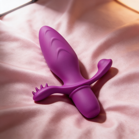 Pretty Love Fitch Anal Vibrator - Fuchsia