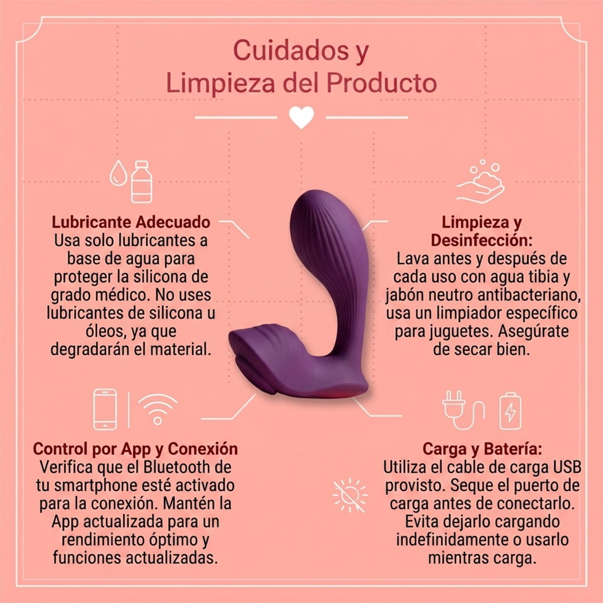 Pretty Love Franz Magnetic App-Controlled Panty Vibe - Purple