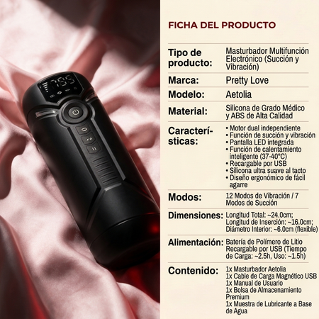 Pretty Love Multifunction Masturbator - Aetolia