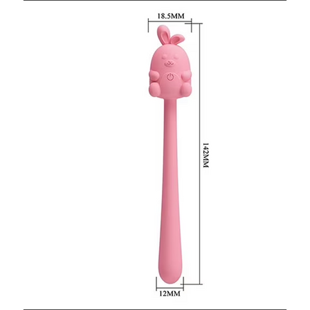 Pretty Love Cute Bunny Flirting Stick - Pink