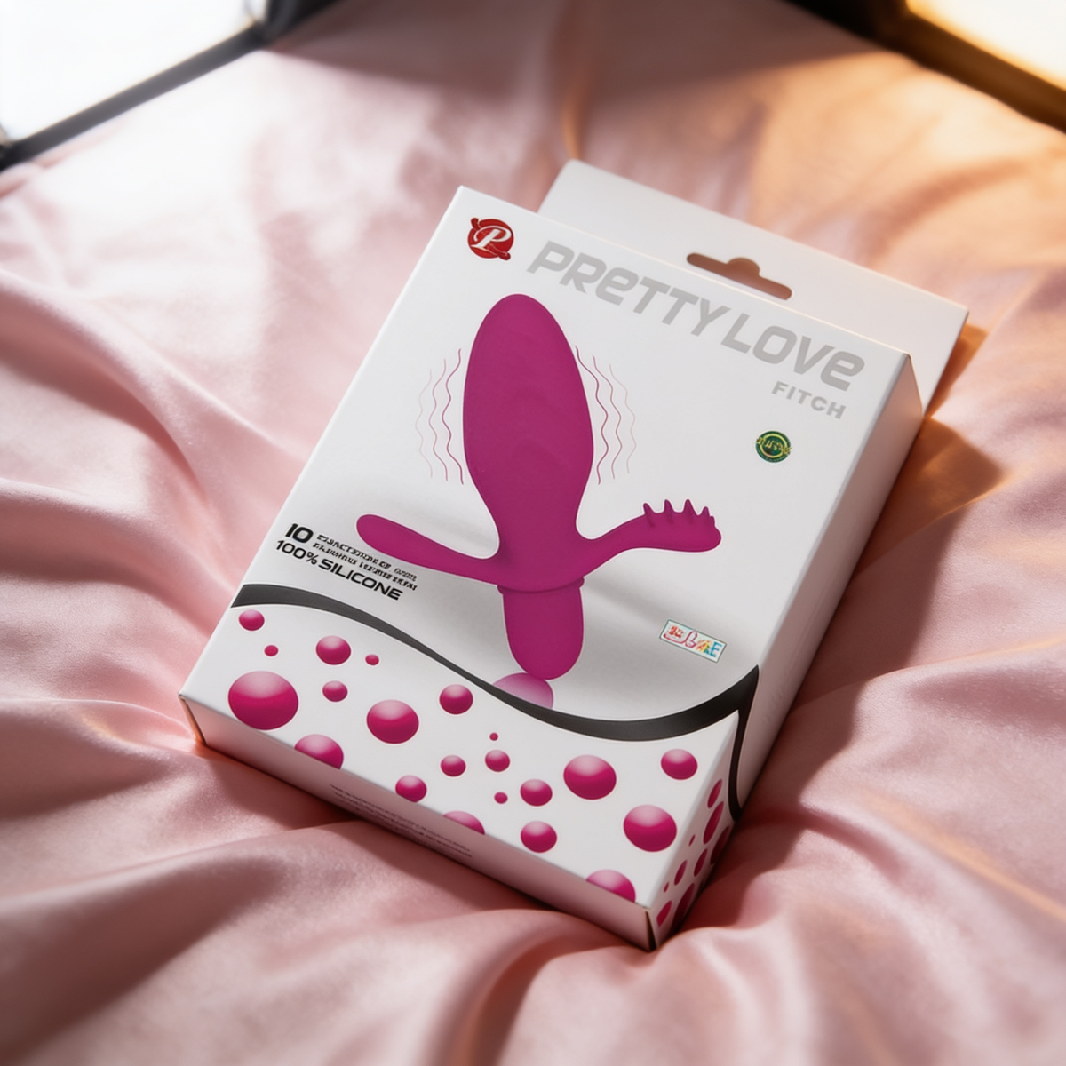 Pretty Love Fitch Anal Vibrator - Fuchsia