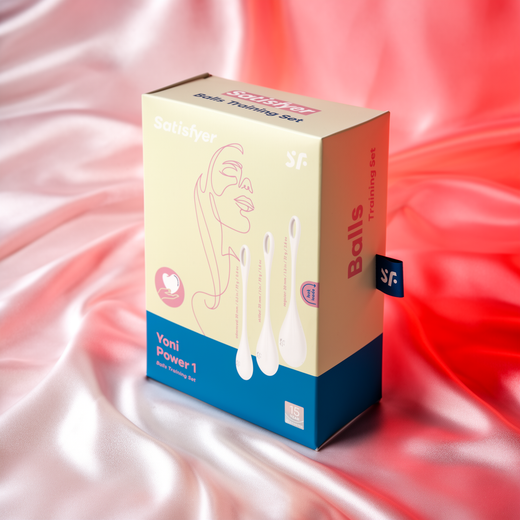 Satisfyer Yoni Power 1 Balls Training Set - White