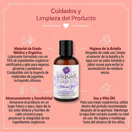 Sliquid Organics Natural Lubricating Gel