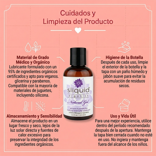 Sliquid Organics Natural Lubricating Gel