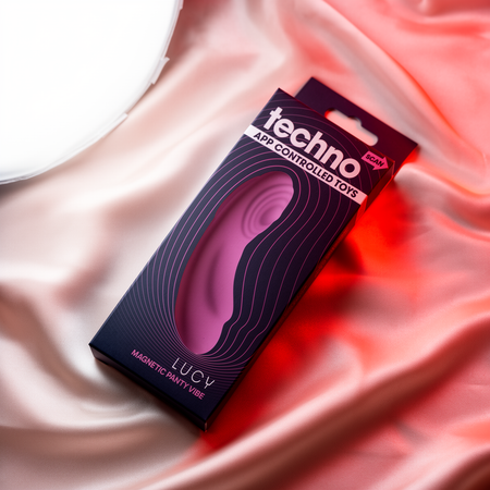 Techno Lucy App Controlled Panty Vibe w/Magnet - Magenta